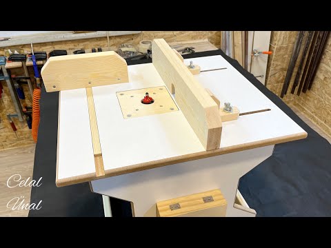 Simple and small a router table / Router table diy