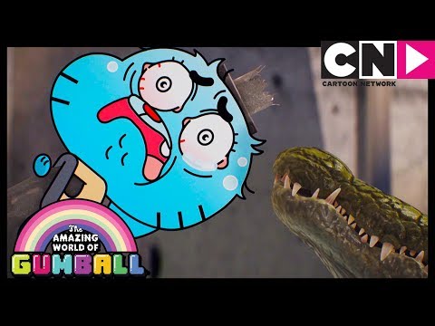 Gumball | Gumball Fights a Shapeshifting Crocodile | Cartoon Network