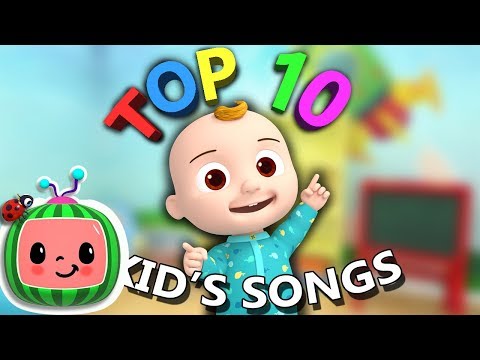 Top 10 Popular Kids Songs + More Nursery Rhymes &amp; Kids Songs - CoComelon