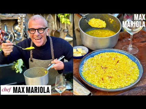 RISOTTO ALLA MILANESE Fatto a Regola d'Arte! (con Midollo e Zafferano) Ricetta di Chef Max Mariola