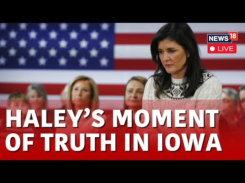 Nikki Haley LIVE | In Iowa, Nikki Haley Has the Attention of Democrats and Independents | N18L