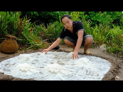 PRIMITIVE SKILLS; Natural Salt Making with Sea Water