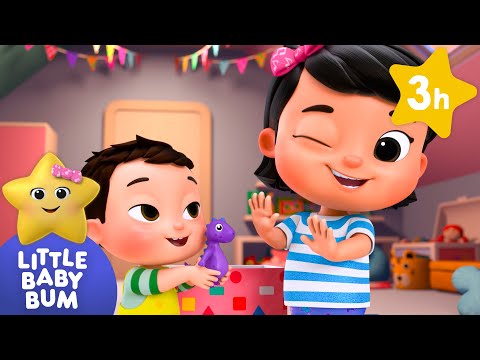 Play and Rebuild: Mia, Max | LittleBabyBum 3 HOURS | Moonbug Kids - Cartoons &amp;amp; Toys