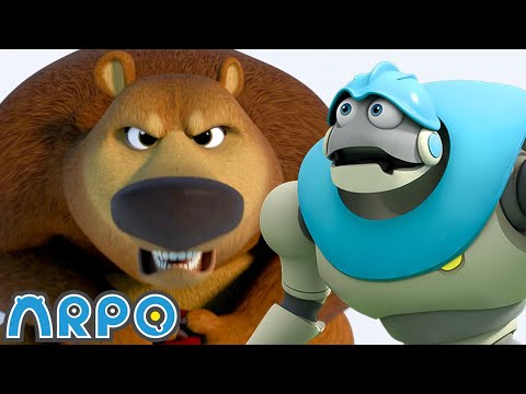 ARPO! Watch Out for the Grizzly BEAR! | Educational Kids Videos | Moonbug Kids