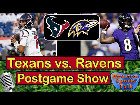 Texans-Ravens LIVE Postgame Show!