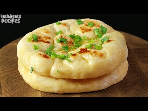 Soft, Fluffy and Irresistible - Turkish Bread Without Oven! Incredibly Simple and Fast.