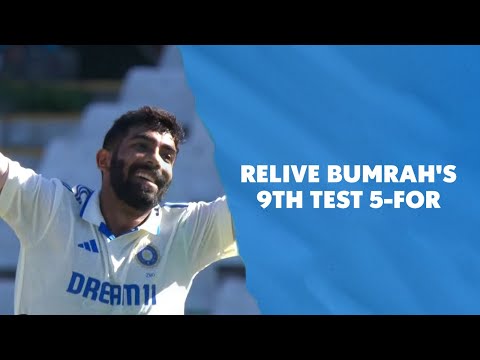 Jasprit Bumrah Takes 6 Wickets to Set Up Victory for India at Cape Town | SAvIND 2nd Test