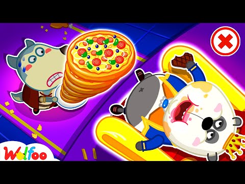 Don't Overeat, King Pando! - Wolfoo Learns Kids Healthy Habits 🤩 Wolfoo Kids Cartoon