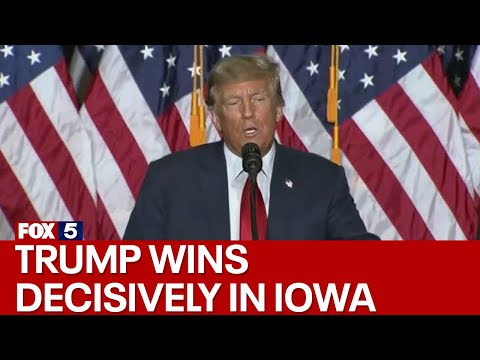 Trump wins decisively in Iowa