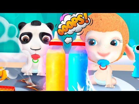 Learning Through Song🌶😱🍧 What's Hot and What's Cold🌶😱🍧 Children Play and Explore the World