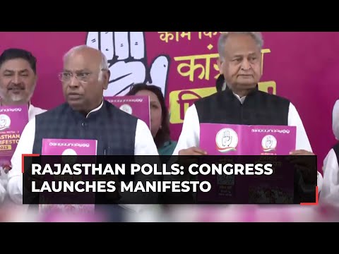 Rajasthan Polls: Cong launches manifesto; 'all categories have been taken care of&amp;hellip;', says Sachin