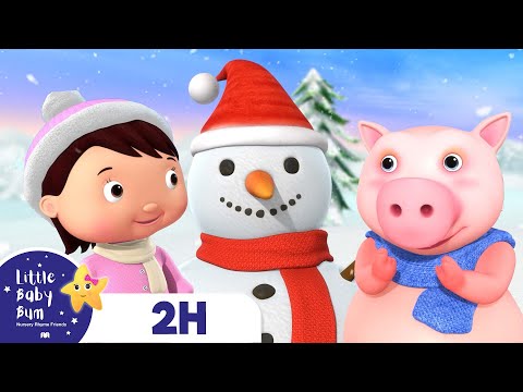 Let's Make a Snowman | Best Baby Songs | Nursery Rhymes for Babies | Little Baby Bum