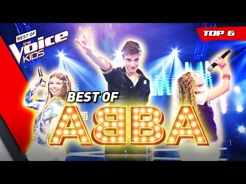 FANTASTIC ABBA Covers in The Voice Kids! 🤩 | Top 6