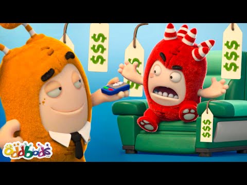 Oddbods Massage Chair Chaos! | Oddbods NEW Episode Compilation | Comedy for Kids