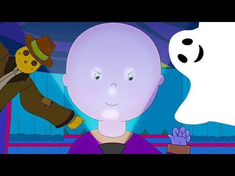 Caillou en Fran&ccedil;ais | Caillou et les Histoires Effrayantes | dessin anim&eacute; | dessin anim&eacute; pour b&eacute;b&eacute;