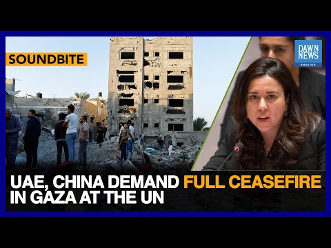 UAE, China Demand Full Ceasefire In Gaza At The UN | Dawn News English