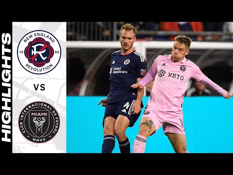 HIGHLIGHTS: New England Revolution vs. Inter Miami CF | April 30, 2022