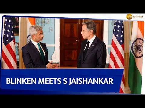 India-US Dialogue: US Secretary of State Antony Blinken meets External Affairs Minister S Jaishankar