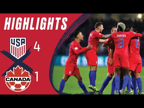 USA 4-1 CANADA Concacaf Nations League Highlights | Nov. 15, 2019 | Orlando, FL - Exploria Stadium