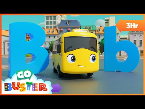 ? B is for Bus! Learn ABCs with Buster! Phonics Song? | Buster and Friends | Kids Cartoons