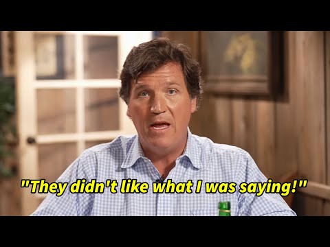 Tucker Carlson Reveals why he ACTUALLY got FIRED from Fox News...