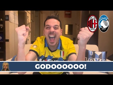 MILAN FUORI DALLA COPPA ITALIA RUBANDO! AHAHAHAHAH! GODO! MILAN-ATALANTA 1-2