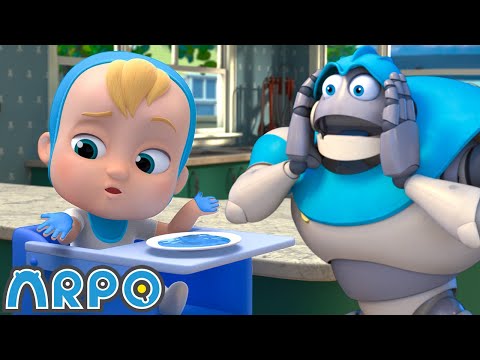 Handprint MAYHEM! | ARPO 2 HOURS | Rob the Robot &amp; Friends - Funny Kids TV