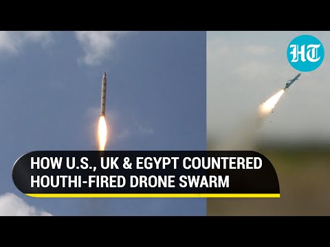 Houthis Shock U.S. &amp; UK Navy, Egypt's Air Force With 14 Drones In Massive Attack Towards Israel