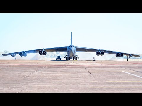 B-52 Stratofortress Take Off U.S. Air Force