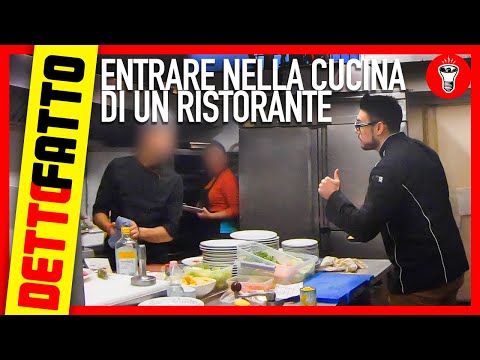 Entrare Nella Cucina di un Ristorante - DETTO FATTO EP.19 - theShow