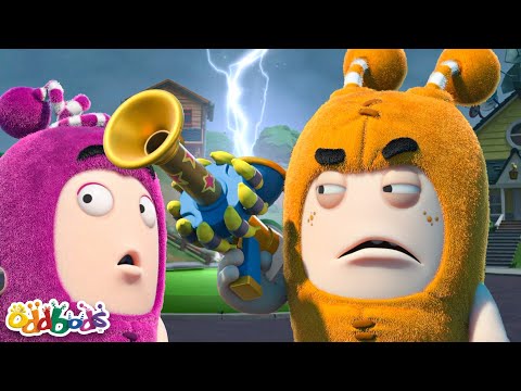 Slick's Super Villain Arc ⚡ | BEST OF NEWT 💗 | ODDBODS | Funny Cartoons for Kids