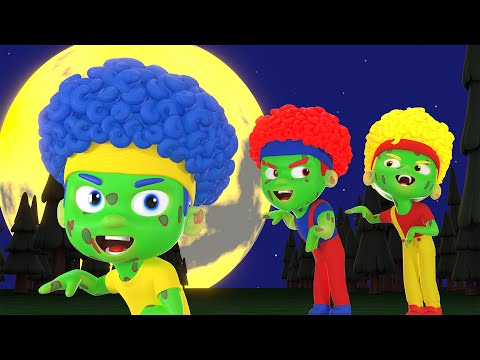 Zombie Dance with New DB Heroes | D Billions Kids Songs