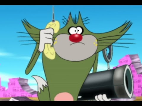 Oggy and the Cockroaches - The bait bites back (S01E36) BEST CARTOON COLLECTION | New Episodes in HD