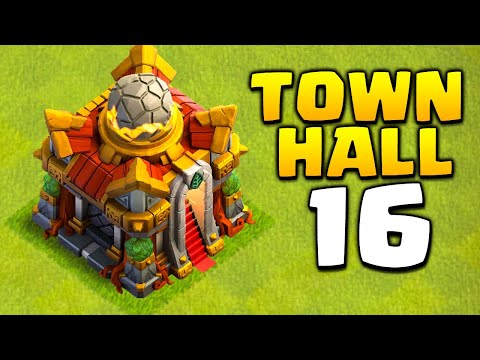 New Update - Town Hall 16 in Clash of Clans!