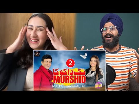 Indian Reaction to Nak Da Koka 2 مرشد |Malkoo | Sara Altaf | Tappay | Saraiki |Punjabi| Raula Pao