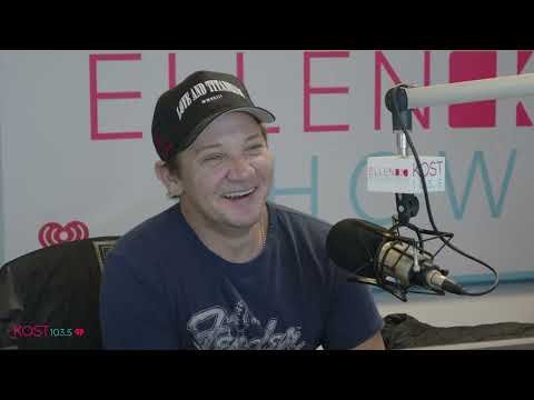 Jeremy Renner Co-HOST KOST with Host Ellen K - One Year &amp; One Day