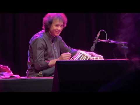 Zakir Hussain Raag Bhairavi 8 MIN. ON TABLA | Niladri Kumar | Live in concert in Brussels | 4K