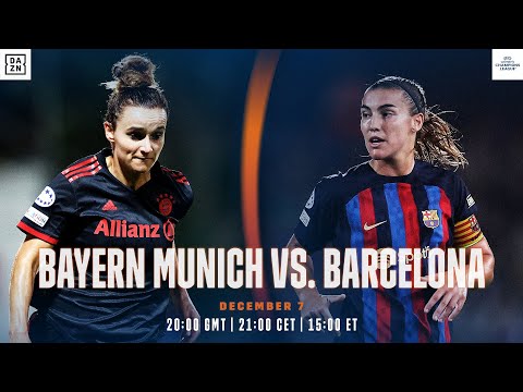 FC Bayern M&uuml;nchen - FC Barcelona | UEFA Women's Champions League, Spieltag 4 Ganzes Spiel