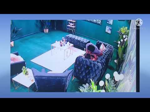 Boma Kisses Tega in the Executive Lounge of Big Brother Naija House