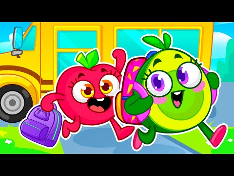 Pit and Penny School Stories with Friends 🥑 || More Funny Stories for Kids