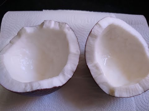 HOW TO REMOVE COCONUT FROM SHELL EASILY