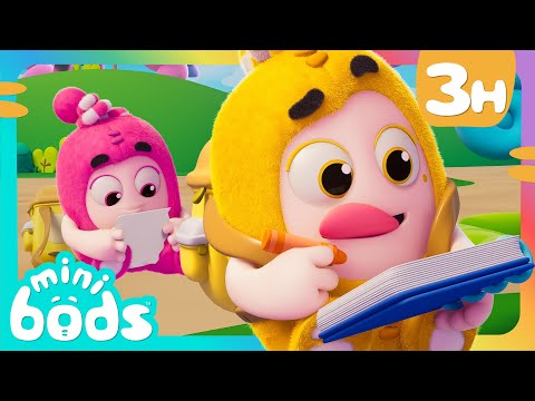 The Drawing Day Disaster! 📝 | Minibods | Preschool Learning | Moonbug Tiny TV