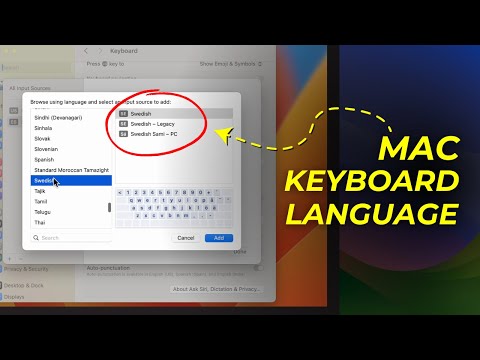 Add or Change Mac Keyboard Language - Switch Language in MacBook Keyboard