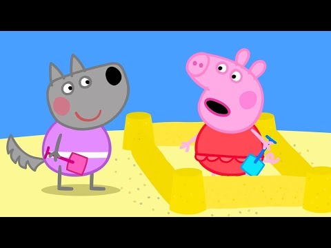 Peppa Pig Make Sandcastles At The Beach 🐷 🏖  Peppa Pig