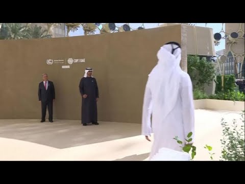 Meloni alla Cop28 di Dubai, accolta da bin Zayed e Guterres