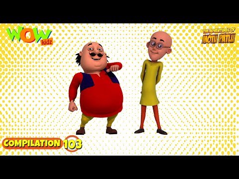 Motu Patlu - Non stop 3 episodes | 3D Animation for kids - 