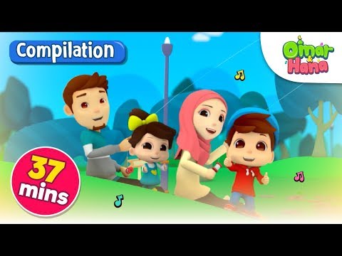 Omar &amp; Hana | Inshaallah, Everything Belongs to Allah &amp; More | Islamic Nursery Rhymes