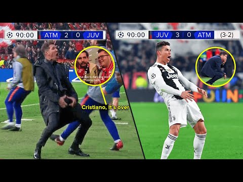 The Day Cristiano Ronaldo Finally Get Revenge Against Diego Simeone and Atletico Madrid