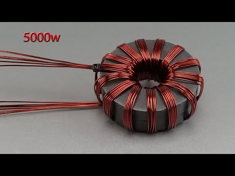 How to make 5000w free energy using transformer tools