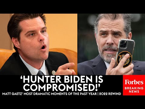 Matt Gaetz&rsquo; Most Dramatic Moments Of The Year | 2022 Rewind